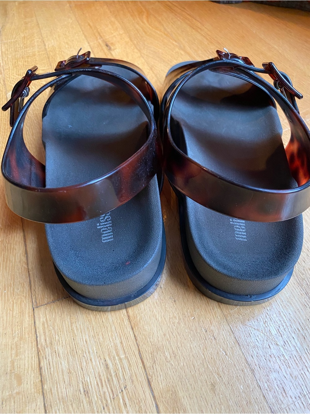 Melissa Tortoiseshell Platform Sandals - Picture 7 of 10